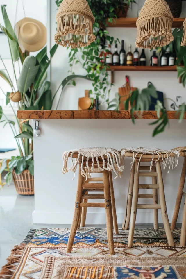 Bohemian Stools: Kitchen and Bar Seating