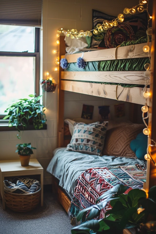 Transforming Small Dorm Rooms with Bunk Beds