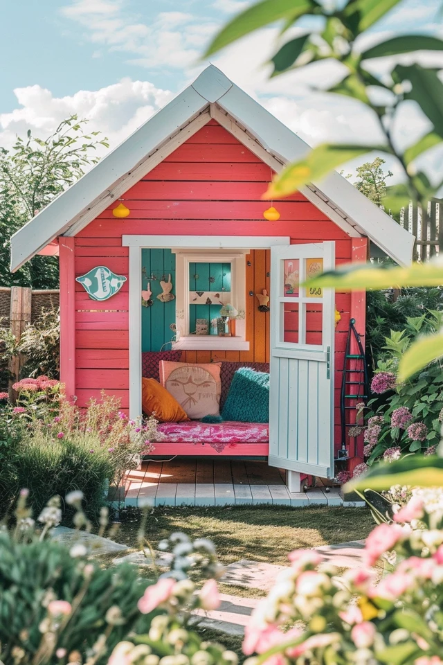 DIY Playhouse Roof Ideas