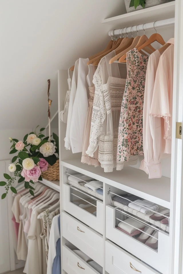Slanted Closet Ideas for Chic Storage Solutions