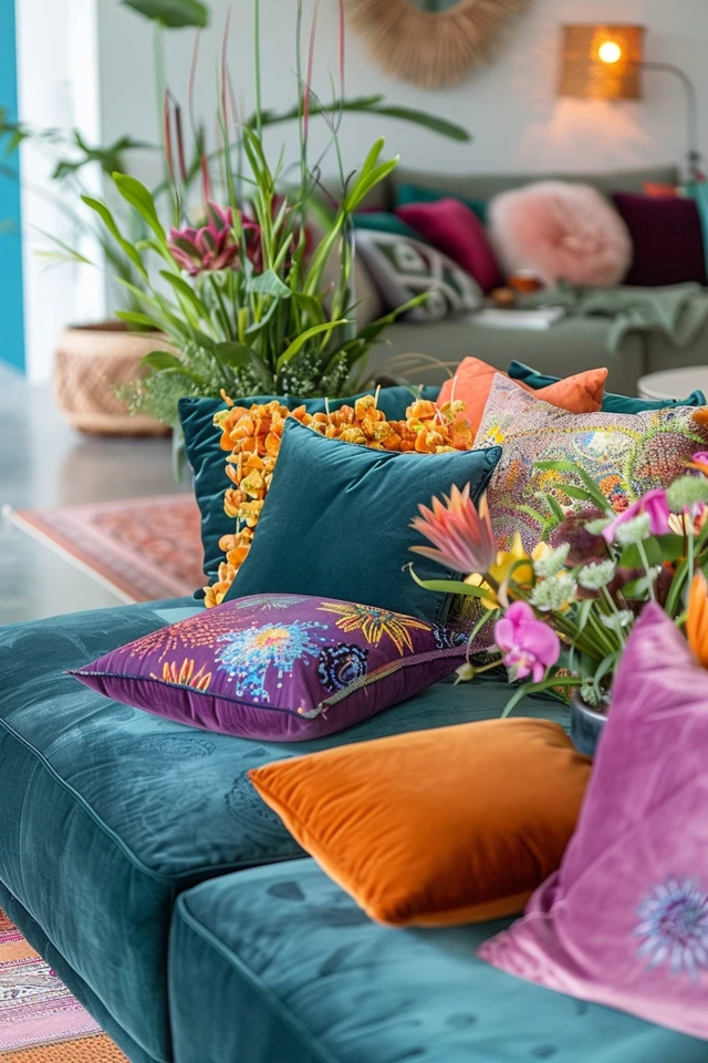 Embracing Bohemian Style with Unique Floor Seating Designs