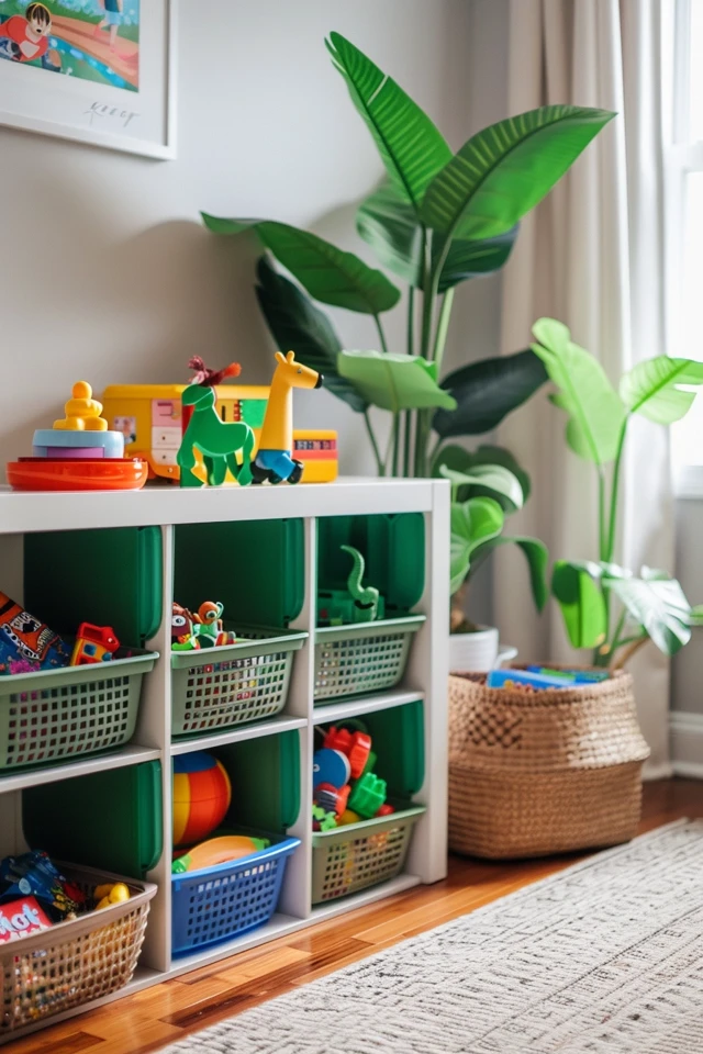 Practical Toy Storage Ideas for Living Room