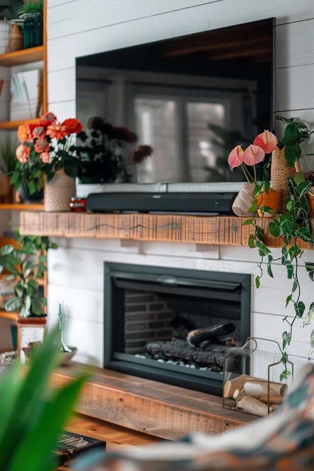 Cozy Up Your Space: Fireplace TV Stand Decor Ideas