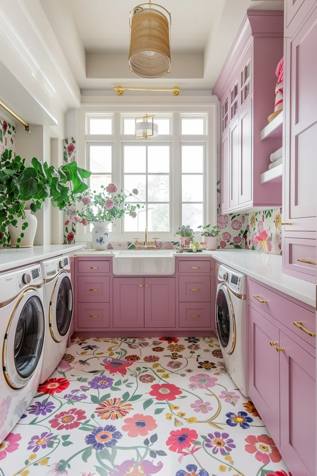Creative Laundry Room Floor Ideas to Elevate Your Space
