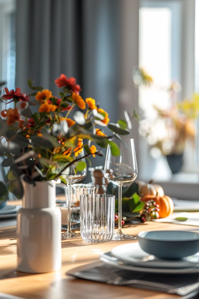 Unique Color Schemes for a Thanksgiving Table Setting - photo 2