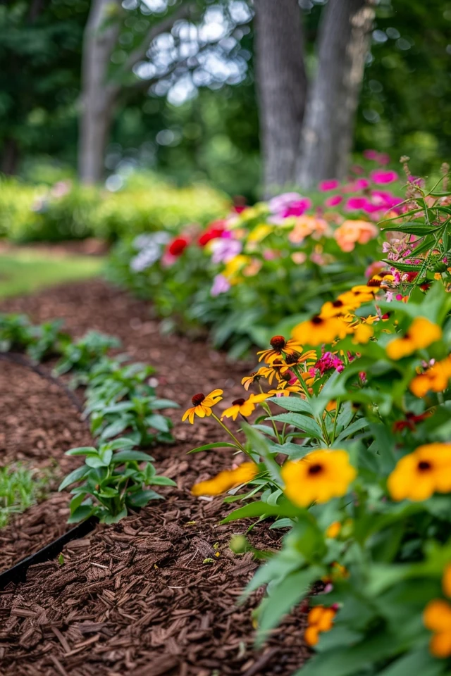 Mulch Landscaping Ideas for Front Yard Enhancement
