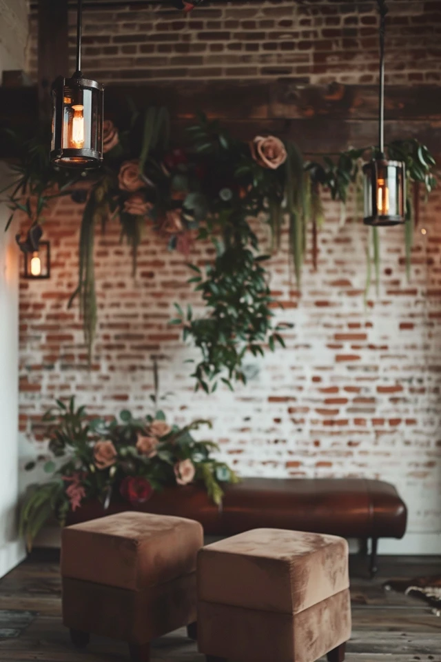 Elevate Your Living Room with Industrial Ottomans & Stools