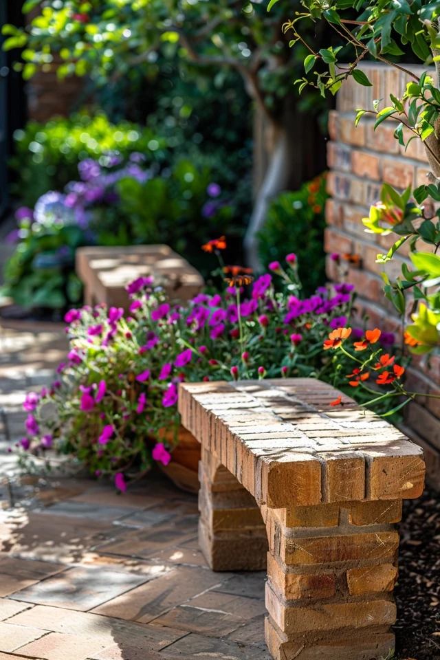 How to Build a Brick Bench: DIY Ideas