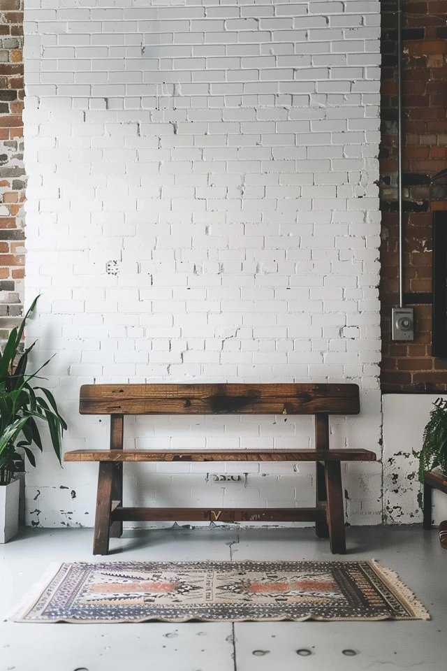 Industrial Benches: Entryway Essentials