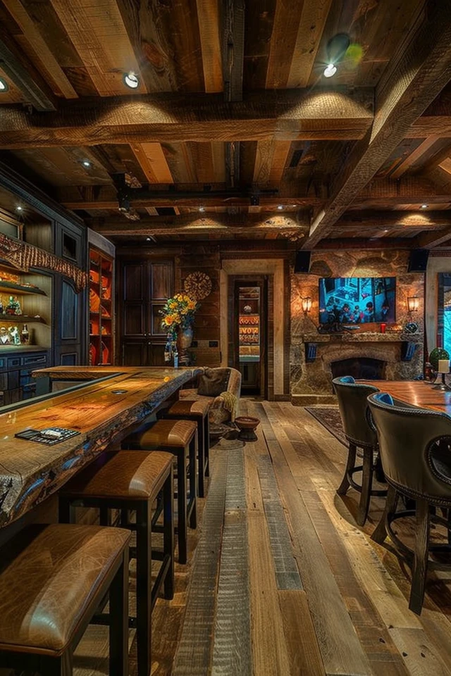 DIY Rustic Man Cave Decor Ideas