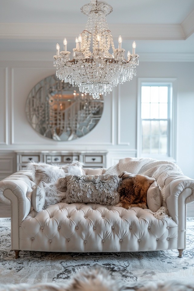 Making a Statement with Sparkling Crystal Chandeliers