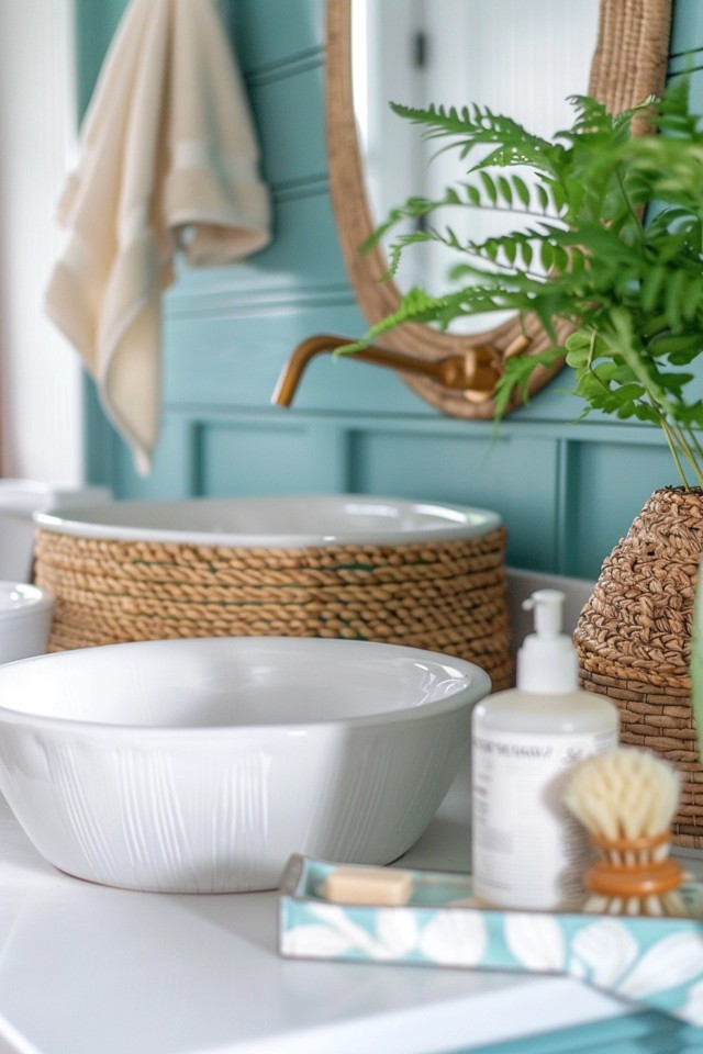 Using Blues and Whites in Your Decor