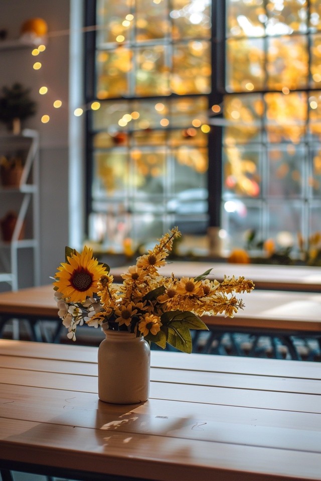Transform Your Bulletin Board with Fall-inspired Sunflowers