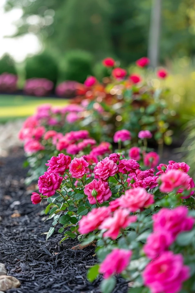 Drift Rose Landscaping Ideas for Garden Charm