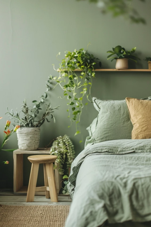 Transform Your Bedroom with Sage Green Walls