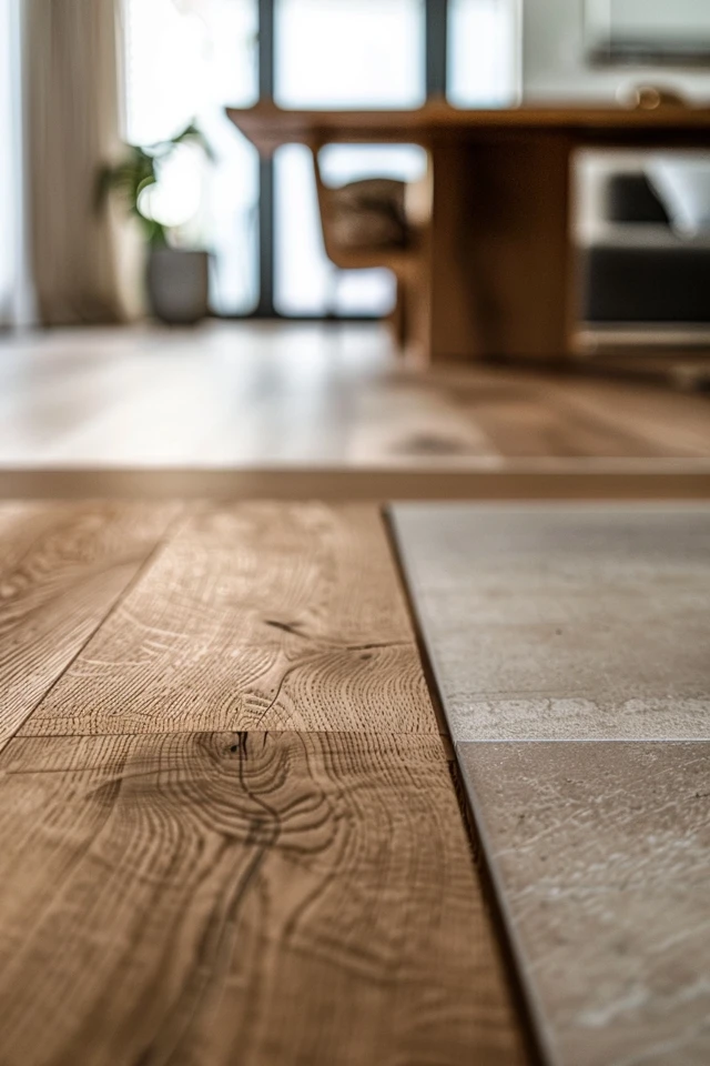 Blending Tiles and Floorboards of Equal Size