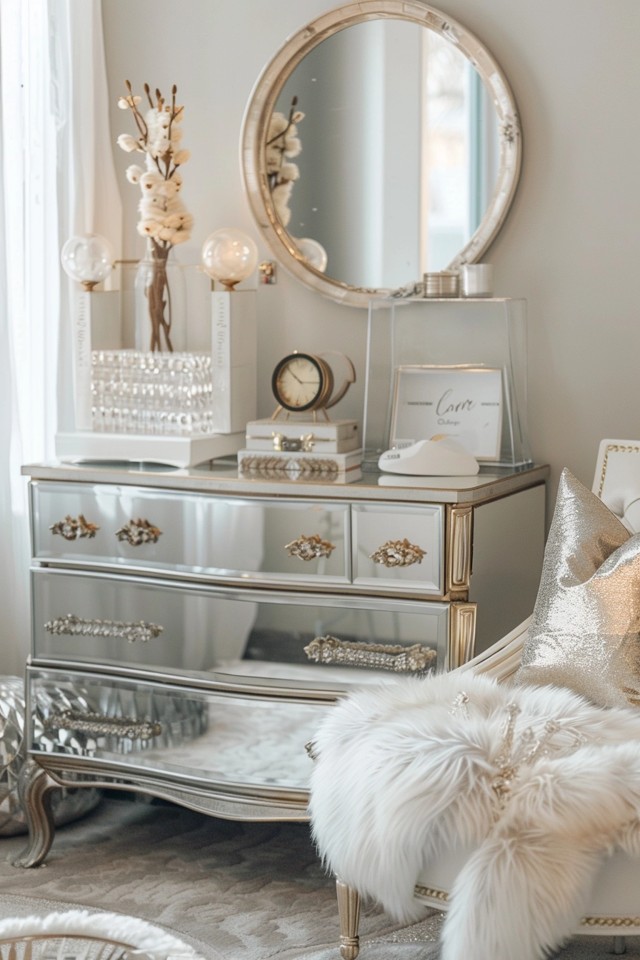 Creating a Luxurious Bedroom with Gold and Silver Elements