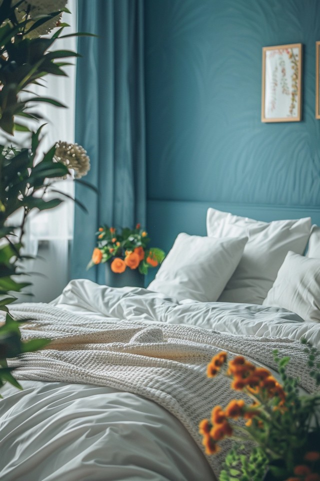 Styling Tips for Greyish Blue Bedrooms