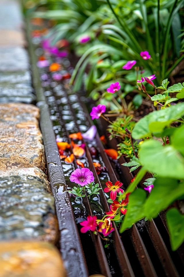 Rain-Harvesting Vertical Gardens
