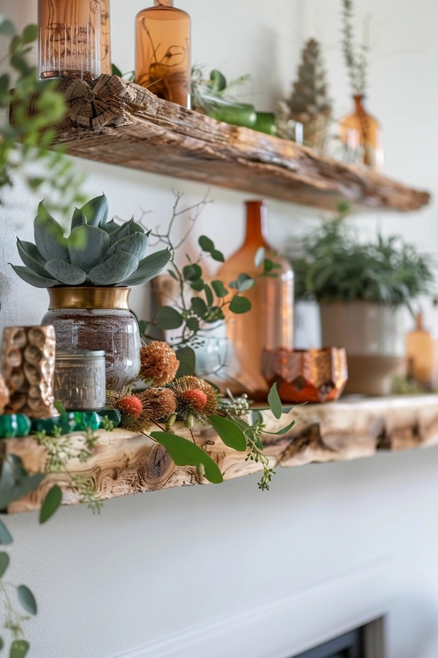 How to Build a Rustic Faux Beam Mantle