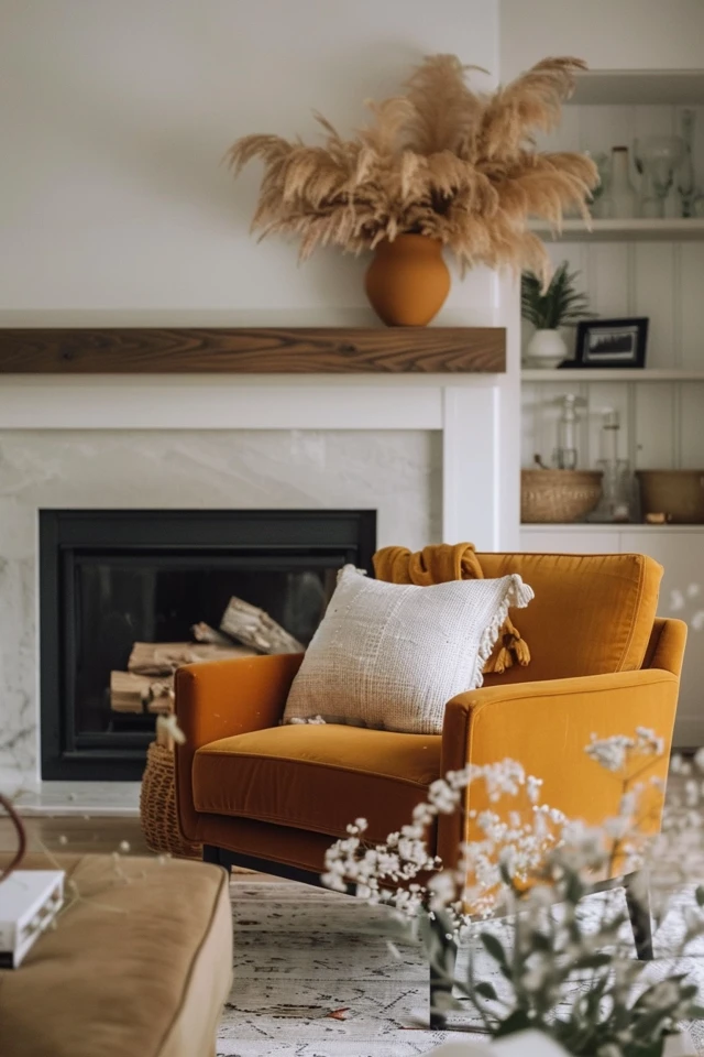 Stylish Fireplace Wall Design Ideas