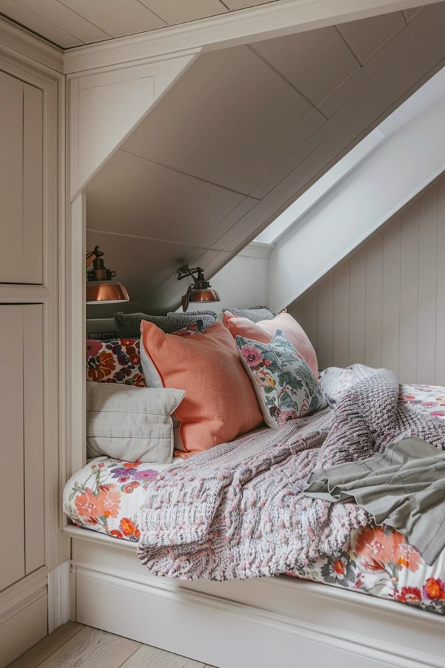 Creating a Stylish Bookshelf Up High