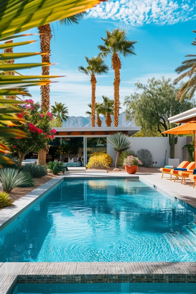 Desert Pool Landscape Ideas for Your Oasis Retreat