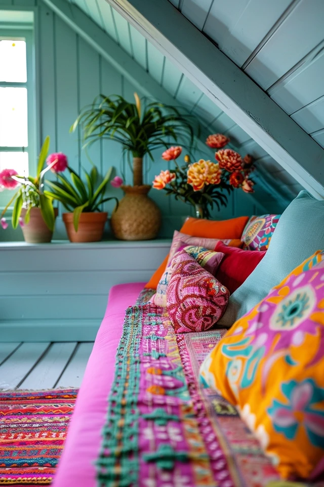 Attic Party Room: Festive and Fun