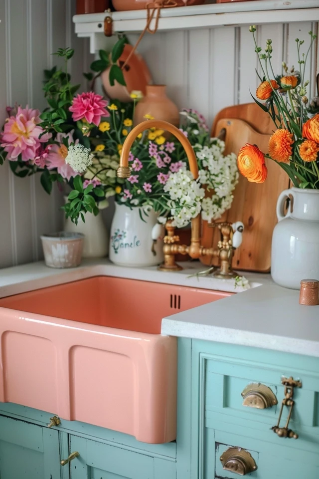 Vintage Charm: Dry Sink Decorating Ideas