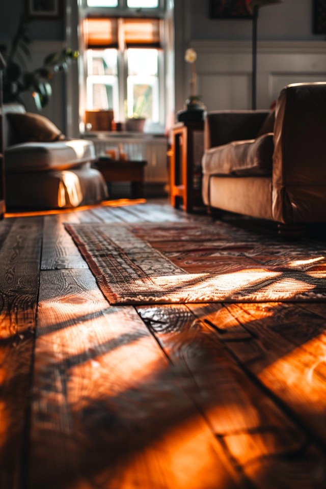 Cozying Up with a Cherry Wood Color Scheme