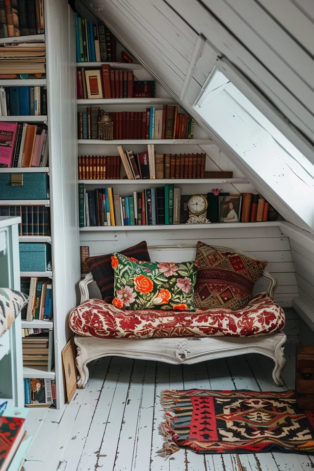 Transforming Your Attic into a Reading Nook