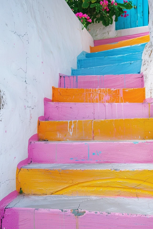 Transform Your Stairs with Painting Concrete Steps Ideas