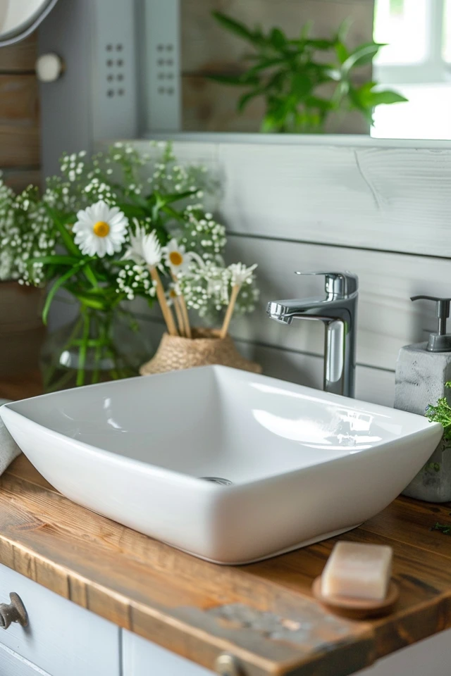 Lighting Ideas for a Rustic Bathroom