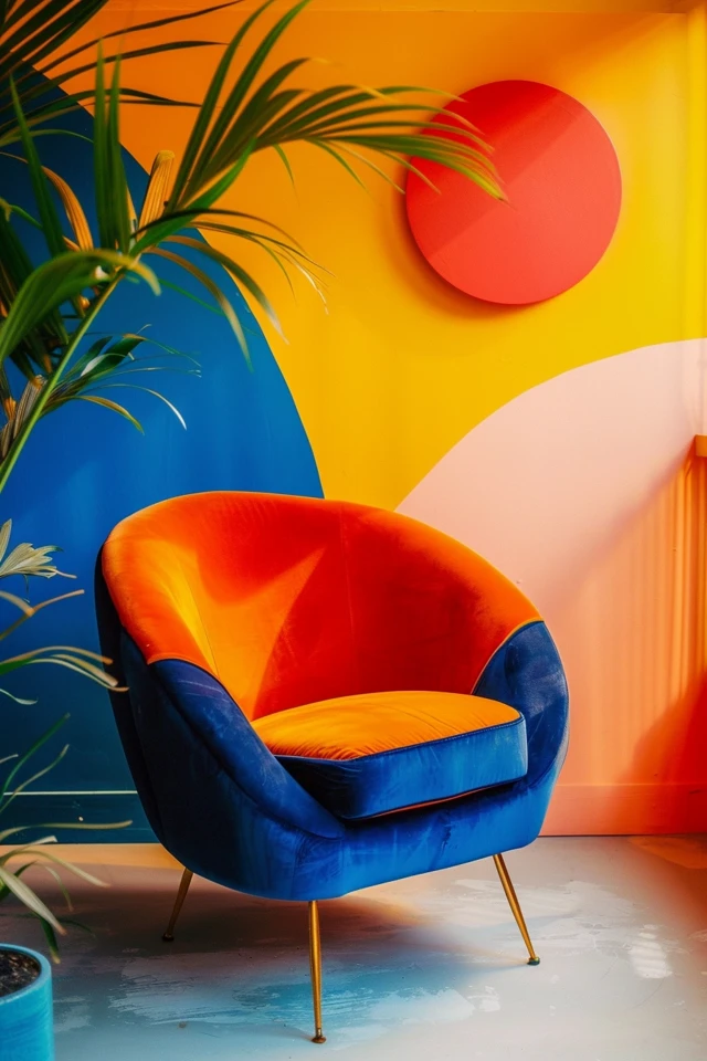 Mid-Century Modern Planters