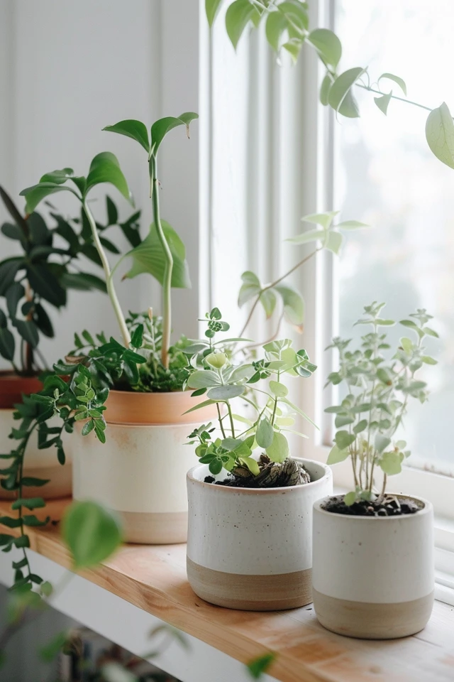 Minimalist Planters: Stylish Greenery