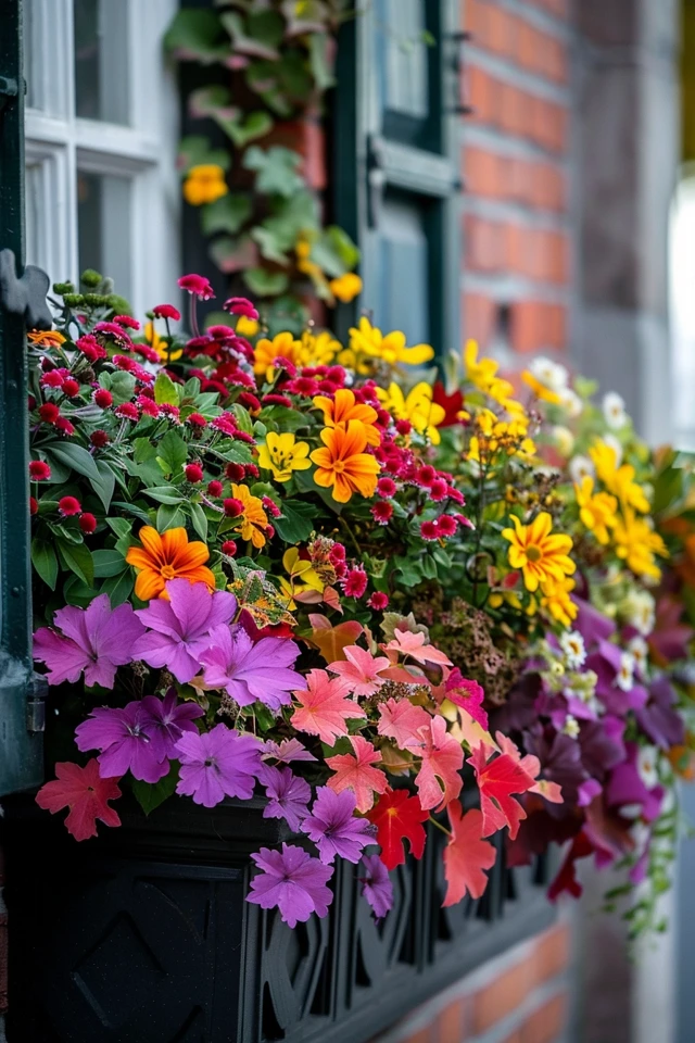 Autumn Charm: Fall Window Box Ideas for Your Home