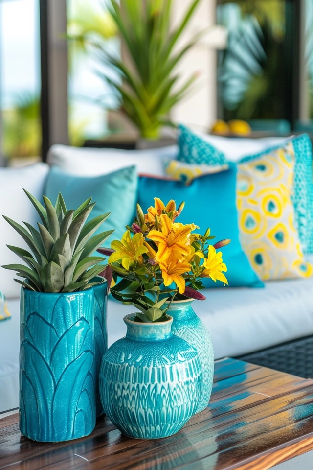 Create a Coastal Ambiance with Outdoor Furniture and Rugs