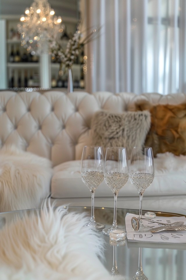 Curves and Shapes in Hollywood Glam Decor