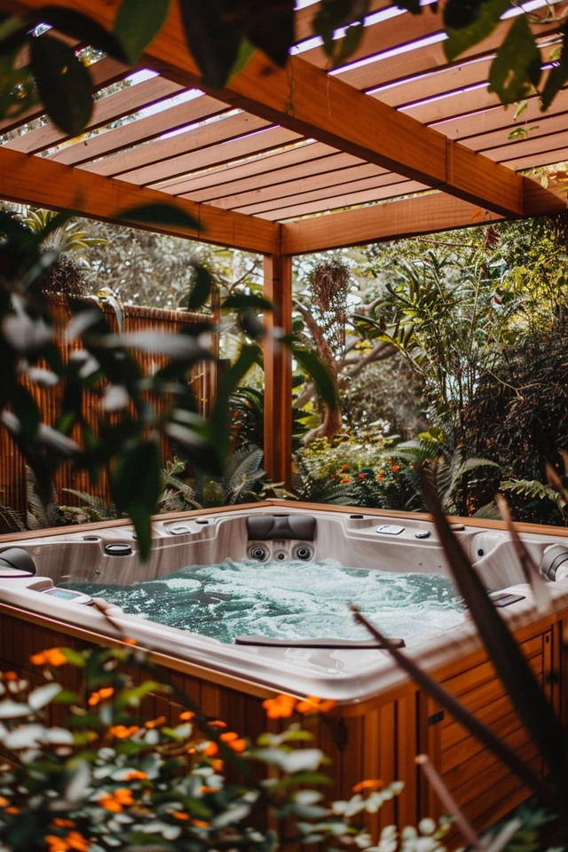Fencing and Screens for Hot Tub Privacy