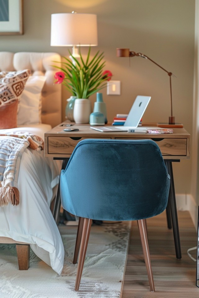 Master Bedroom Office Combo Ideas for Work & Rest