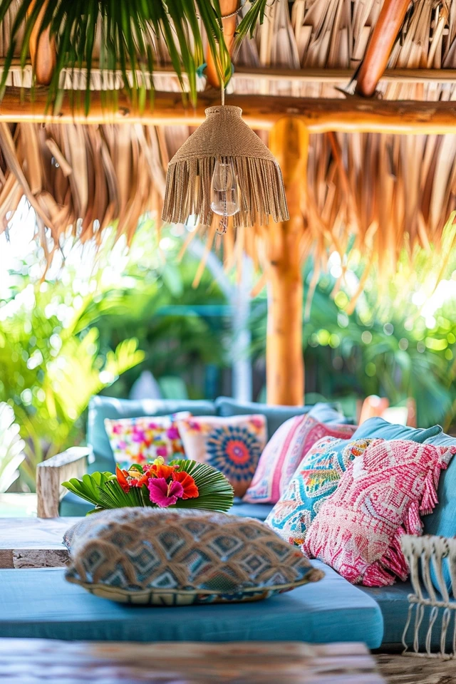 Create Tranquil Spaces with Tropical Decor and Additions