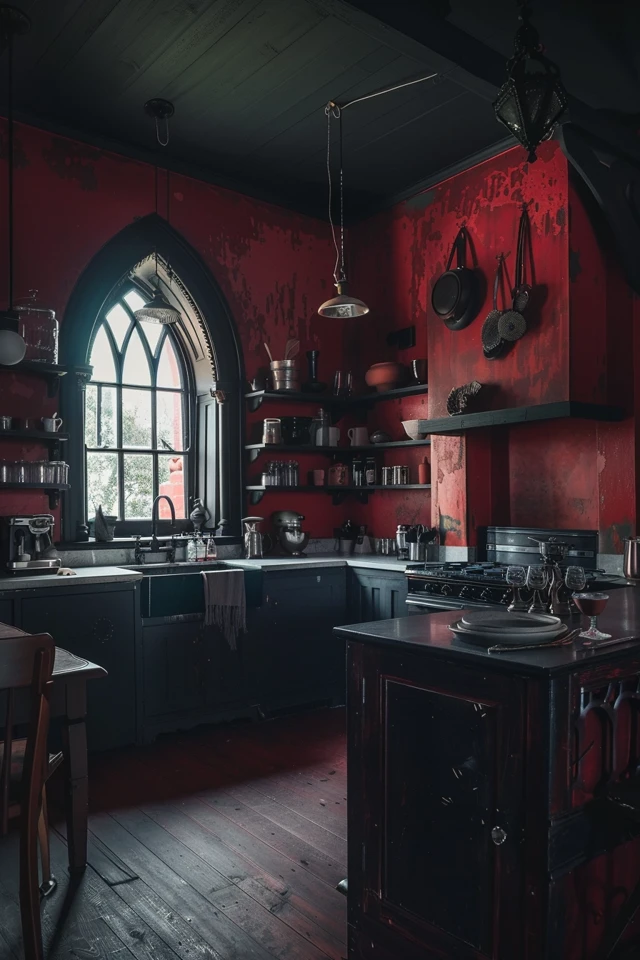 Gothic Kitchen Ideas: Unleash Your Dark Elegance