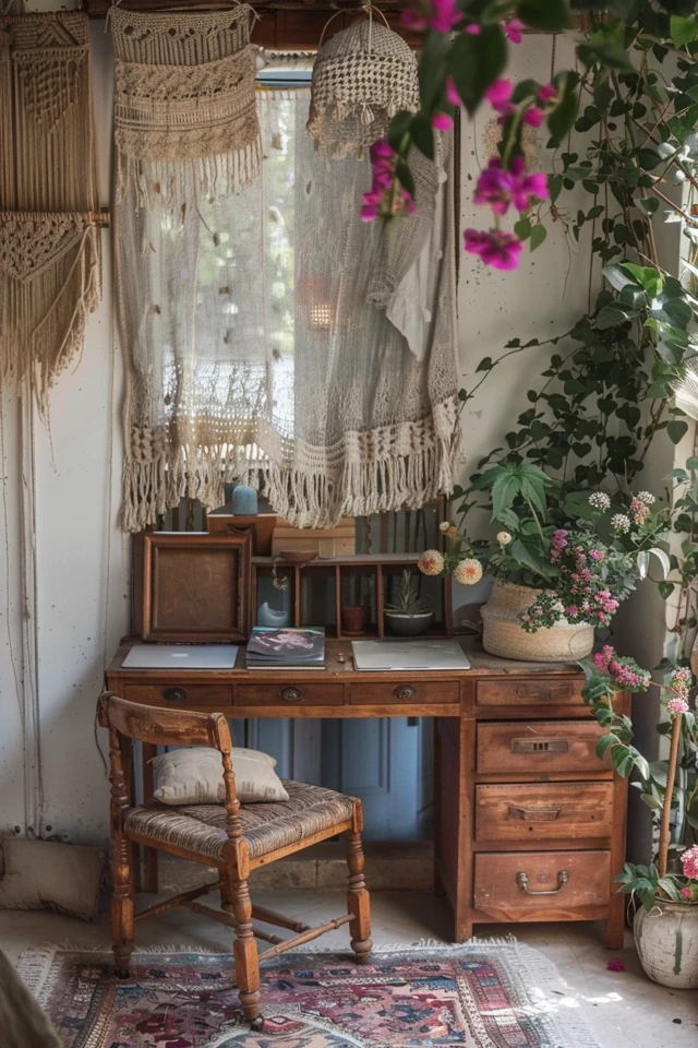Bohemian Desks: Work in Style