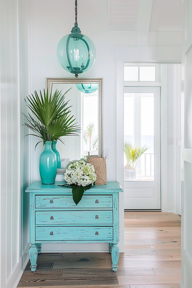 Coastal Entryway: Stylish Beach-Themed Ideas
