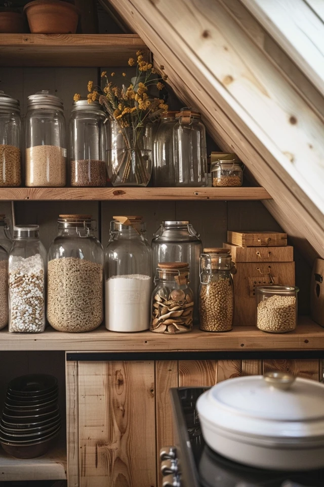 Attic Pantry: Extra Storage Solutions