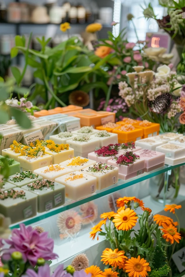 Eye-Catching Soap Designs for Retail Displays