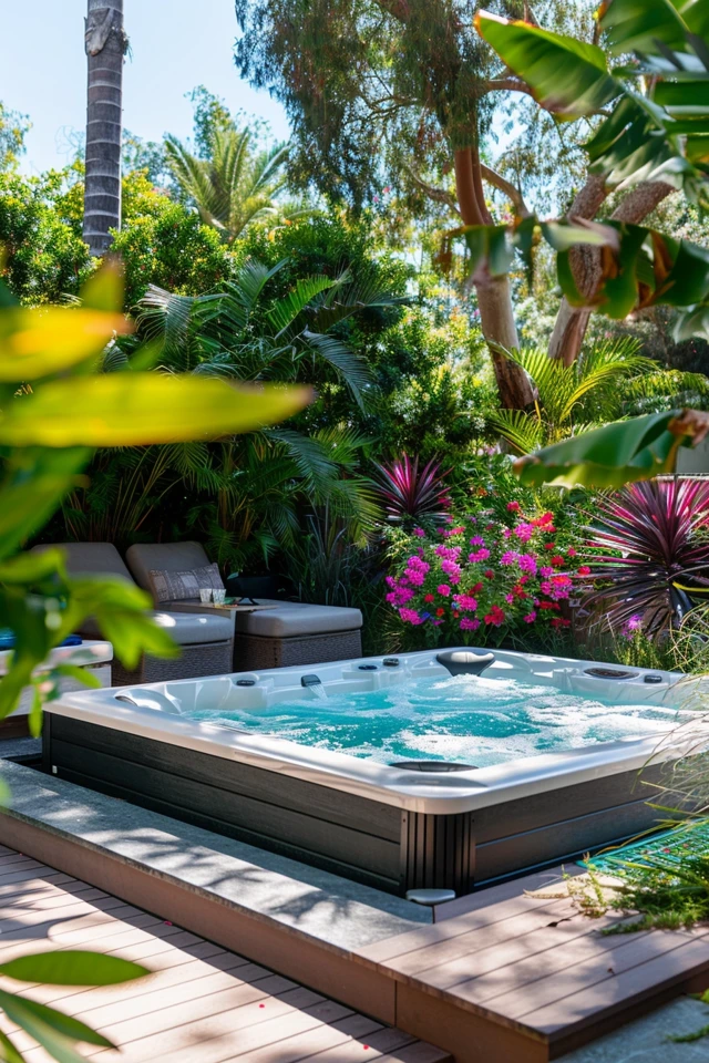 Above Ground Swim Spa Landscaping Tips & Tricks