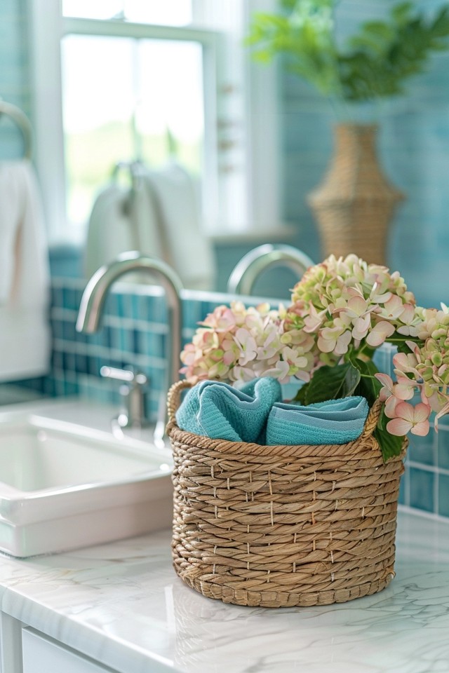 Nautical Bathroom Ideas: Easy Coastal Decor