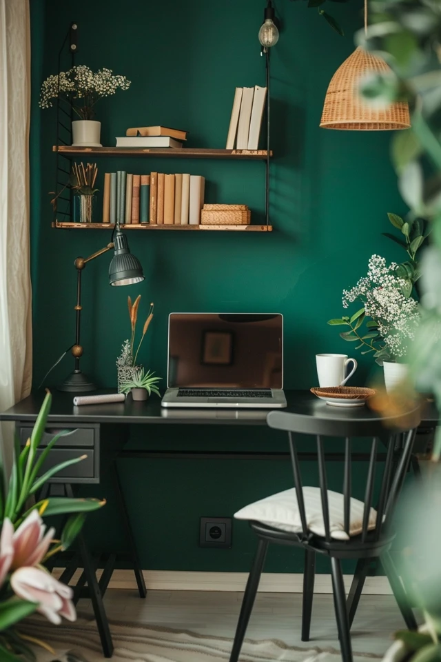 Transform Your Study with Home Office Accent Wall Ideas