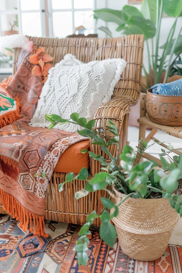 Incorporating Bohemian Decor into a Rustic Home